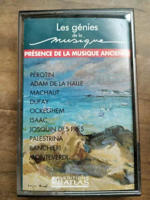 Les génies de la musique - Présence de la musique ancienne/ Cassette Audio-K7