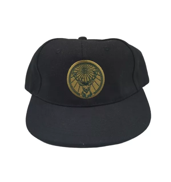 Jägermeister Kräuterlikör Basecap schwarz Sonnenschutz Mütze neues Design