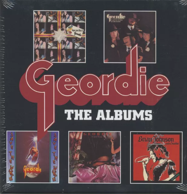 Geordie - The Albums (5-CD BOX) - 1970s/1980s Pop/Classic Rock/Glam Rock