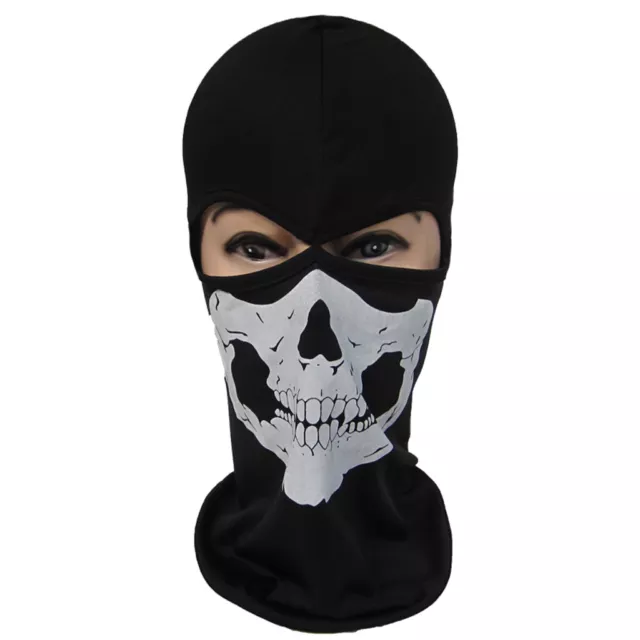 Schädel   Sturmmaske Balaclava Radsport Gesichtshaube Skimaske