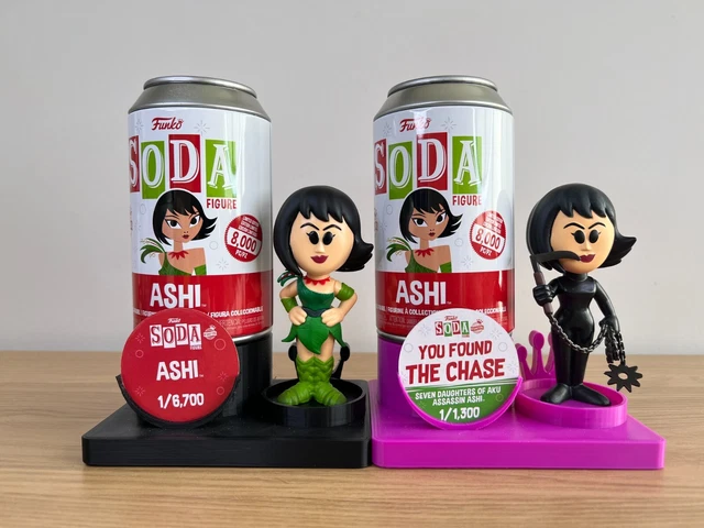 FUNKO VINYL SODA: Samurai Jack – Ashi, Sammlerfigur, Stile Variieren