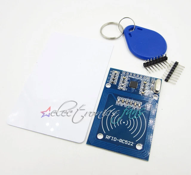 KIT RFID RC522 avec Transpondeur et Carte Arduino Raspberry NFC KeyCard ...