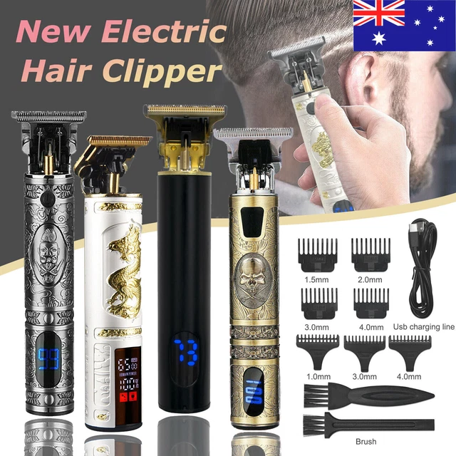 Electric Hair Trimmer Clippers Men's Portable Beard Shaver Cutting Cordless AU