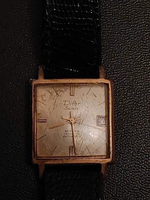 Montre Anthony Automatique Vintage - Suisse 1970s - 25 Rubis - Mouvement Mécanique