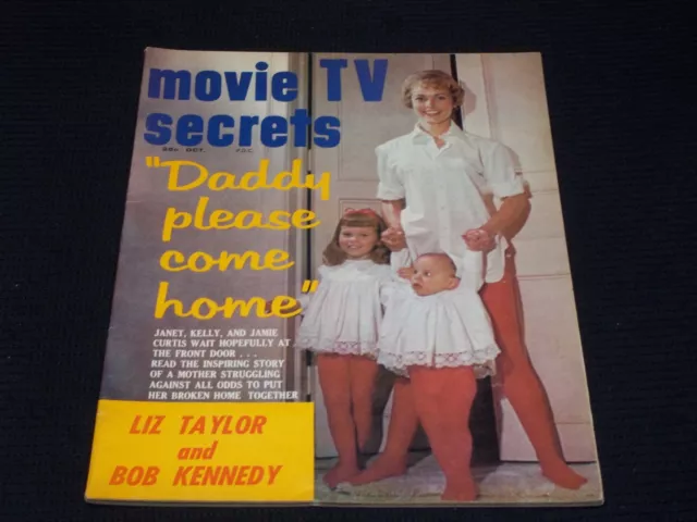 1962 October Movie Tv Secrets Magazine - Janet Leigh Front Cover - E 3515