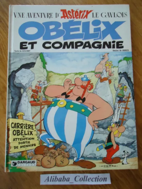 BD OBELIX ET COMPAGNIE 1976 EO GOSCINNY UDERZO OBéLIX Astérix BE