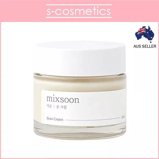 [MIXSOON] Bean Cream 50ml | Cruelty-Free Vegan Hydrating Nourishing Moisturiser