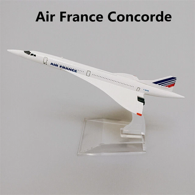 Avion de ligne miniature Maquette Concorde Air France Modèle réduit