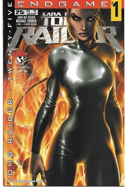 TOMB RAIDER (The Series) - Vol. 1 No. 25 (Nov 2002) ~ LARA CROFT - VARIANT COVER