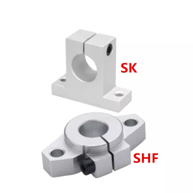 Dia 8mm-60mm Linear Rail / Shaft / Rod Support Mount SK / SHF for CNC 3D Printer