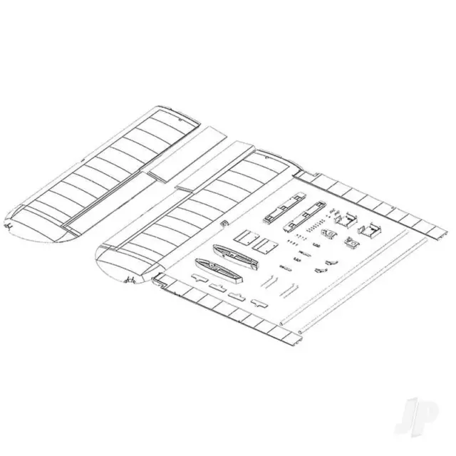 Juego de alas FunCub XL kit versión 224432 MPX224432