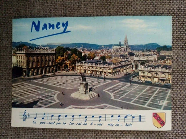 Cpsm Cpm Nancy Place Stanislas
