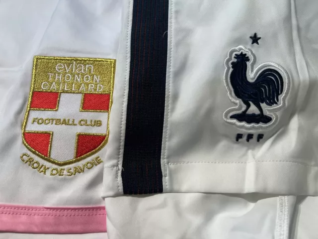 France &  Evian Thonon Gaillard - Football  Shorts X 2 - (2Xl) - Bnwt