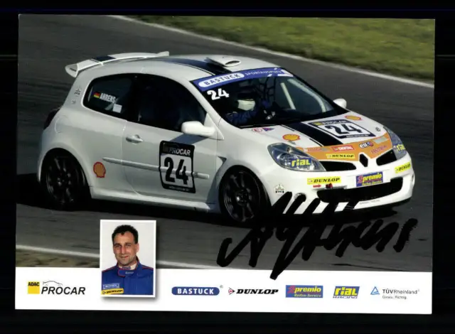 Alf Ahrens Autogrammkarte Original Signiert Motorsport + A 210547