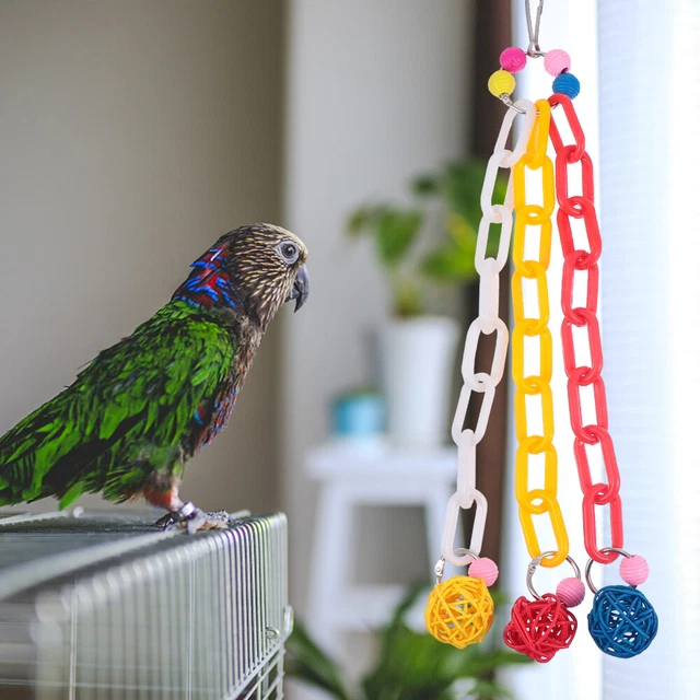 1Pc Vogel Molaren Spielzeug Papagei Kauen Spielzeug Vogel Biss Spielzeug 5