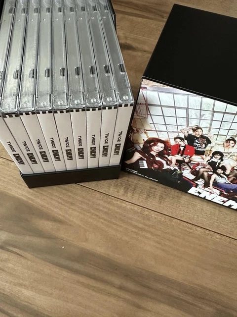 TWICE JAPAN 6TH ALBUM ENEMY 8th Anniversary Box CD Not