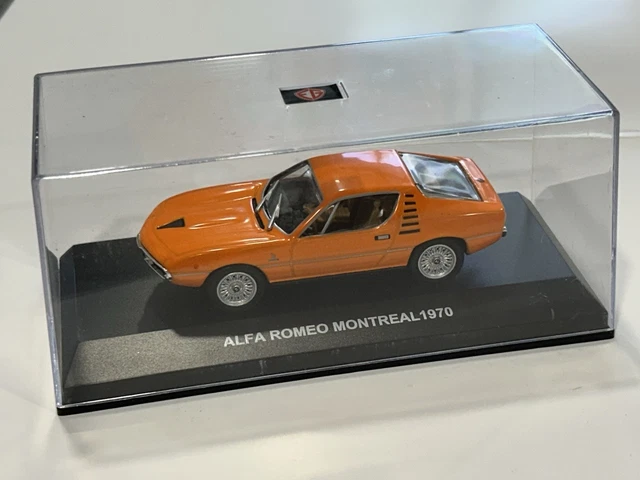 Coches de Metal: Alfa Romeo Montreal Oro Metalizado 1:18 KK-Scale 197