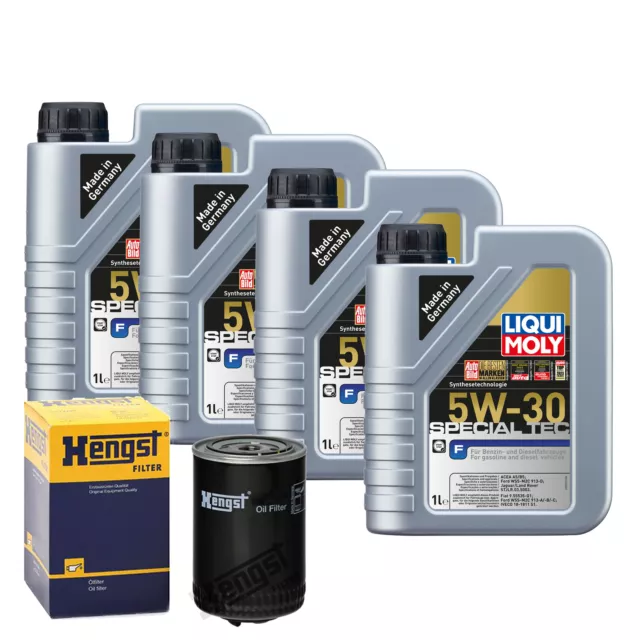 Motoröl 5W30 LIQUI MOLY Special F 4L+HENGST Ölfilter