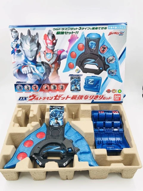 Bandai Ultraman Z DX Ultraman Zet Strongest Narikiri Set JAPAN GOOD