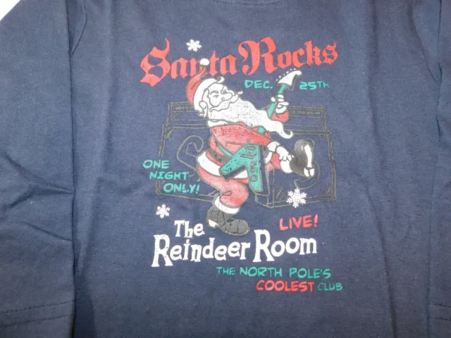 Osh Kosh B ' Gosh Bambino Ragazzi T-Shirt Taglia 2T Bambini Santa Rocks