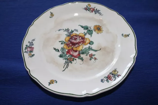 Assiette montée  plat à compartiment et plat en faïence Villeroy & Boch 2