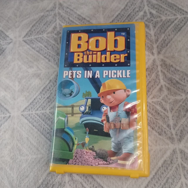 BOB THE BUILDER PETS IN A PICKLE Vhs Video Tape HIT Entertainment 2001 ...