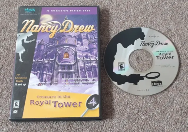 Nancy Drew: Treasure In The Royal Tower PC Hidden Object Game - Windows 95/98/XP