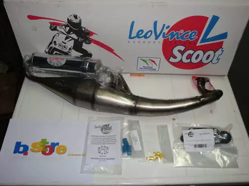 Marmitta Leovince Tt Aprilia Sr Rally F15 Nitro Aerox Minarelli Orizzontale