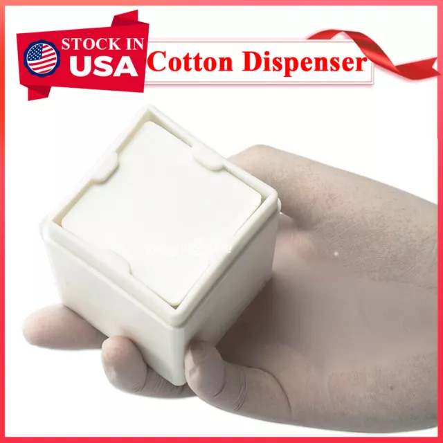 Dental Gauze/Cotton Rolls Dispenser Pad Sponge Holder Spring Loaded Easyinsmile