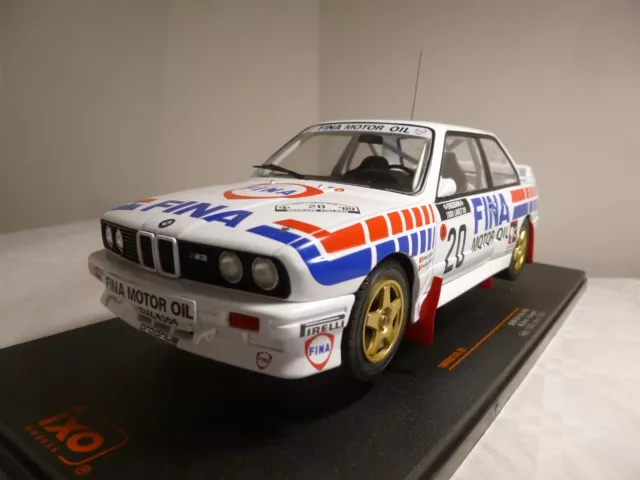 Bmw M3 N20 Rallye 1000 Lacs Duez/Lopez 1989 Ixo 1/18