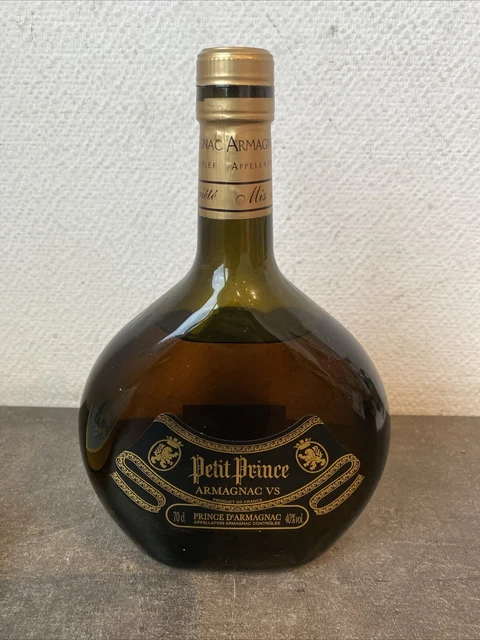 ANCIENNE BOUTEILLE ARMAGNAC VS Petit Prince 70 Cl France Entamé