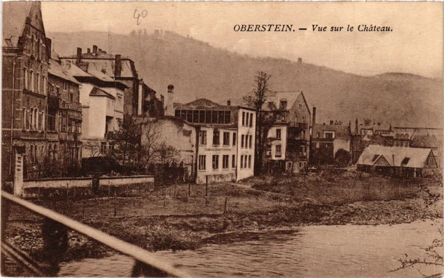 CPA AK Oberstein - View of the Castle (367190)