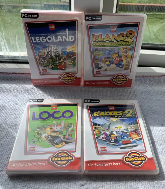 LEGO PC GAMES Legoland Island 2 Racer 2 Loco Pc Cd Rom. 12.99 PicClick UK