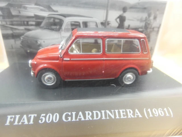 FIAT 500 GARDINIERA 1961 Mini Voitures d'Antan N°33  1/43 IXO Neuf Boite