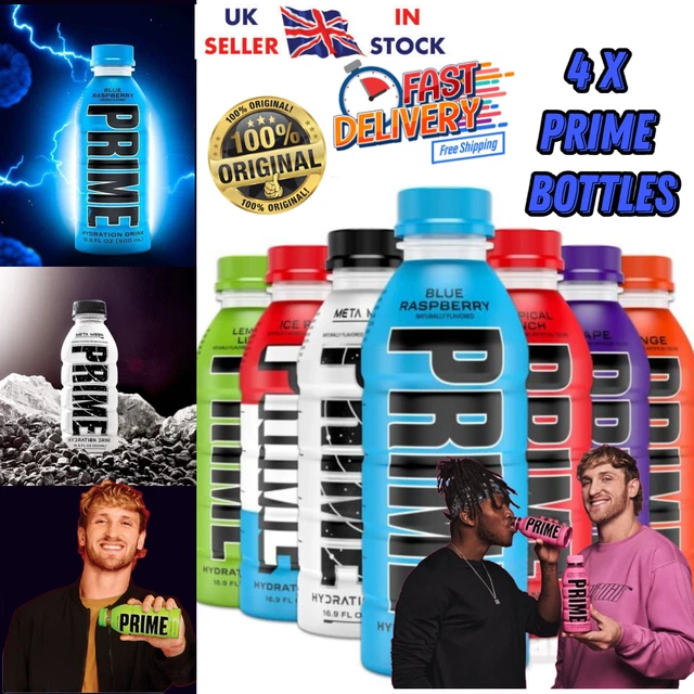 PRIME HYDRATION DRINK by Logan Paul & KSI ALL FLAVOURS USA IMPORT FREE