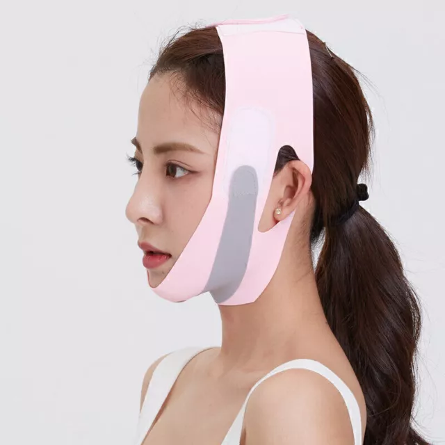 FACE SLIMMING BELT Facial Cheek V-Line Firming Lifting Band Anti-Wrinkle  Strap $14.49 - PicClick AU