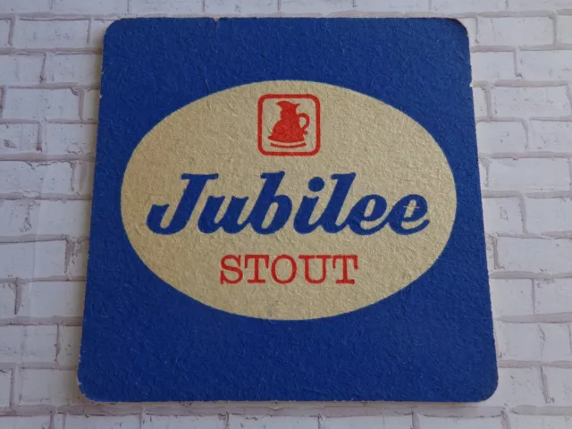 Vintage Beer Pub Coaster: Jubilee Stout ~ Burton Upon Trent England Brewery