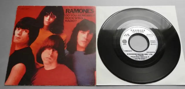 Ramones - Do You Remember 1980 French Sire 7" Single P/S