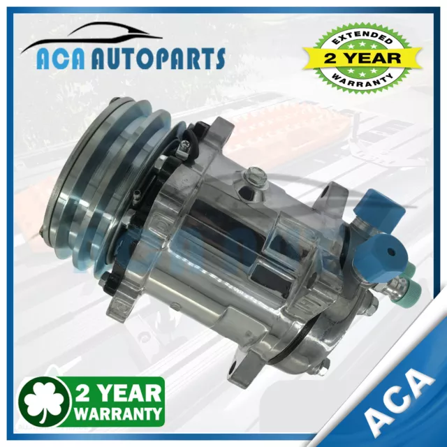 AC Air Conditioning Compressor FOR Sanden 508 Style Chrome Hot Rod V-Belt Pulley