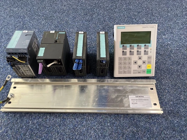 SIEMENS SIMATIC S7-300 SPS CPU (6ES7 317-2EK14-0AB0) + Operator Panel