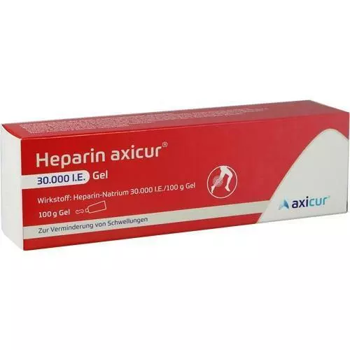 HEPARIN AXICUR 30.000 I.E. Gel 100 g PZN 14052242