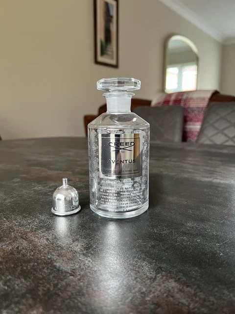 CREED AVENTUS EMPTY EAU DE PARFUM Decanter 250ml With Creed Funnel