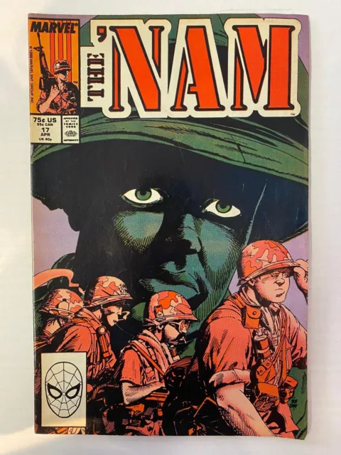 The 'Nam #17 (1986) Fn/Vf Marvel Scarce *