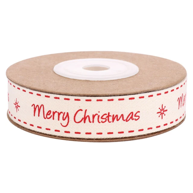 Gift Wrapping Ribbon Christmas Printed Ribbon Gift Ribbons Presents Wired