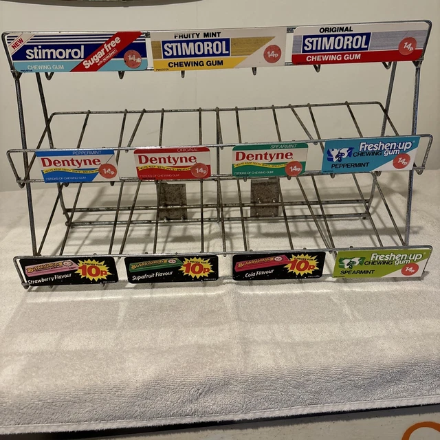 VINTAGE WRIGLEY’S Chewing Gum Rack £90.00 - PicClick UK