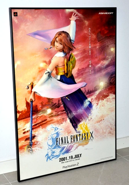 FINAL FANTASY X - Yuna - Promotional B2 Poster - Squaresoft Japan