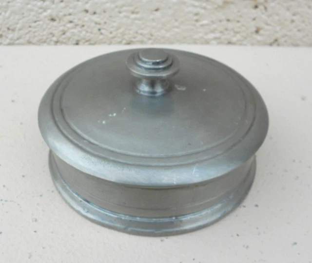 boite a bijoux ancienne en etain 3 poincons