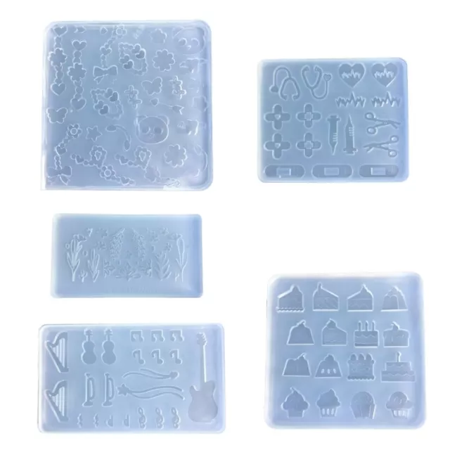 Resuable Silicone Mold Pandas Accessory Molds Cookie Cake Baking