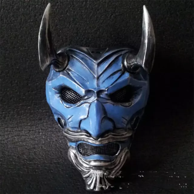 Japanese Prajna Devil Shirakiin Riricho Mask  Demon Oni Party Halloween Mask