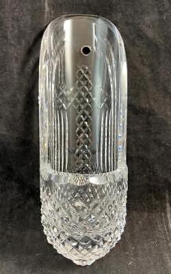 Waterford Cristal Santa Agua Font 20.6cm Longitud Religioso Vidrio Muy Bueno
